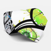 La cravate des hommes de FlowerLines d'abrégé sur (Roulé)