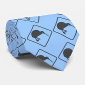 La cravate des hommes de kiwi de la Nouvelle (Roulé)