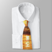 La cravate des hommes "de lever de soleil (Attaché)