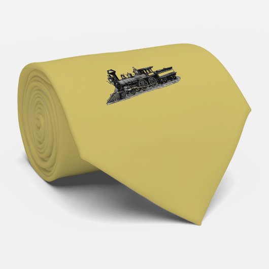 La cravate des hommes de moteur de chemin de fer (Roulé)