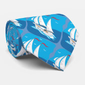 La cravate des hommes nautiques de thème (Roulé)
