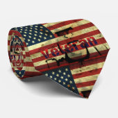 La cravate des hommes patriotes de vétérans (Roulé)