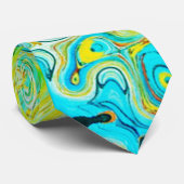 La cravate des hommes psychédéliques de Greenleaf (Roulé)