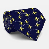 La Cravate des poissons de la barrière de corail d (Roulé)