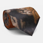 La cravate des vrais hommes de feuille de (Roulé)