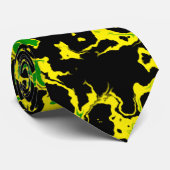 La cravate drapeau des hommes jamaïcains d'abrégé (Roulé)