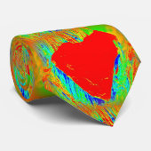 La cravate du coeur de Valentine (Roulé)