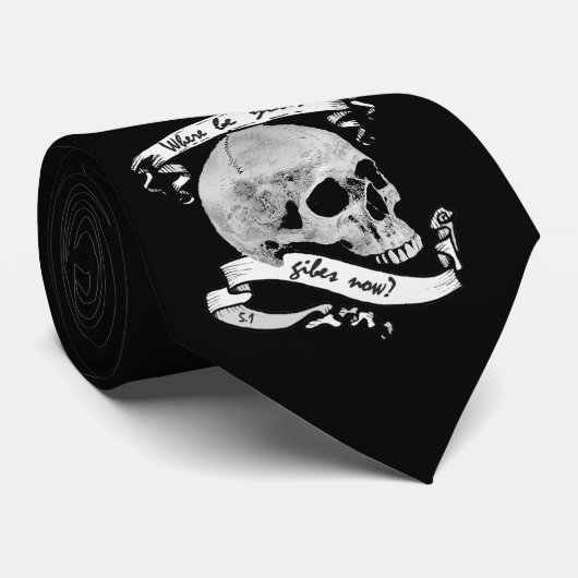 La Cravate du crâne de Yorick (Roulé)