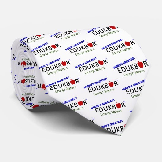 La cravate du meilleur éducateur du monde (Roulé)