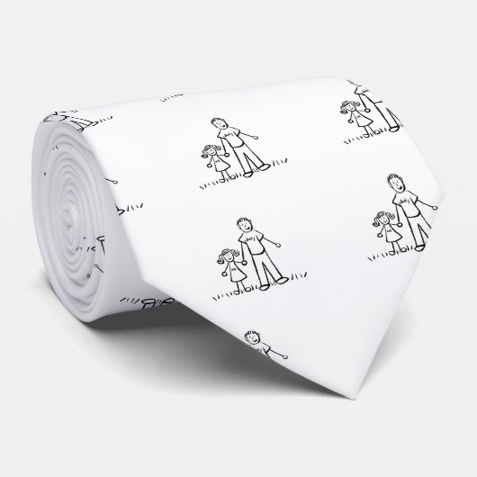 La Cravate fille de papa (Roulé)