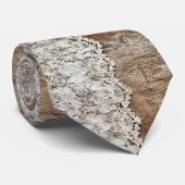 La Cravate Mariage de l'Ouest PARFAIT pour le Cowb (Roulé)