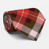 La cravate punk des hommes de "plaid" (Roulé)