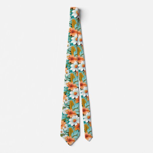 La Cravate rétro hawaïenne (Devant)