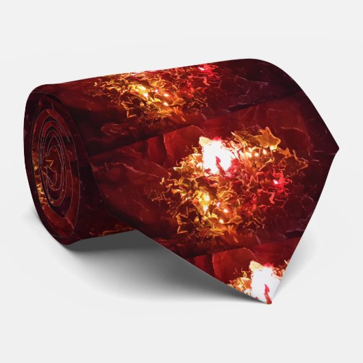 La cravate "The Burning Bush" (Roulé)