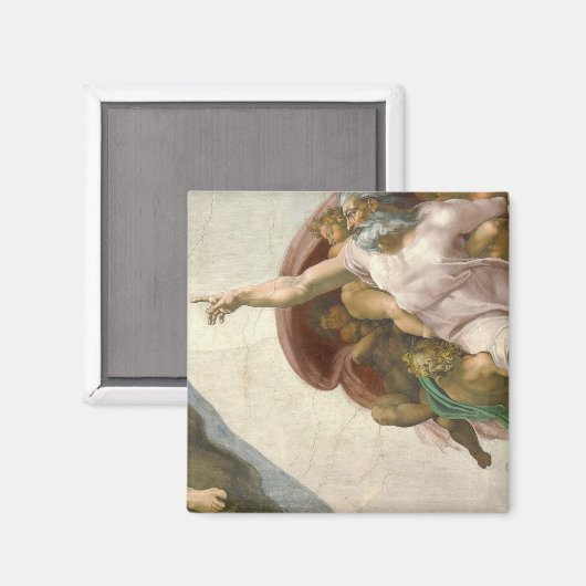 La création d'Adam II Magnet (Recto/Verso)