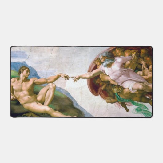 La création d'Adam, Michel-Ange (Recto)