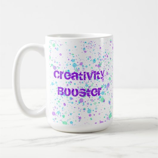 La créativité booster café Mug (Gauche)