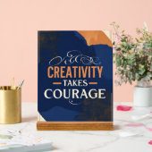 La créativité exige du courage (Mariage)