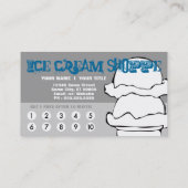 la crème glacée courbe la fidélité (Dos)