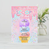 La crème glacée ici est la scoop 3ème invitation a (Debout devant)