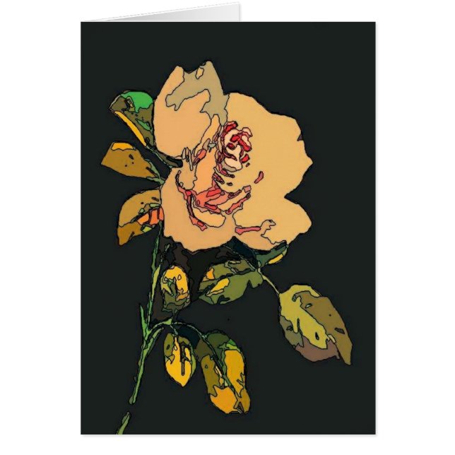 la crème s'est levée sur le noir (Devant)