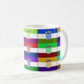 La Croatie Multihue marque la tasse (Devant droit)