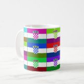 La Croatie Multihue marque la tasse (Devant gauche)