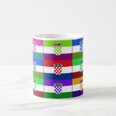 La Croatie Multihue marque la tasse (Centre)