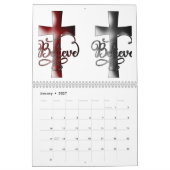 La Croix de Jésus - 2025 Calendrier de la Foi (Jan 2027)