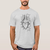 La croix relient le T-shirt 2 (Devant)