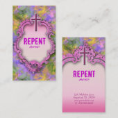 La croix se repentissent maintenant le carte de (Devant / Derrière)