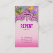 La croix se repentissent maintenant le carte de (Dos)