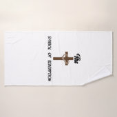 LA CROIX. SYMBOLE DE LA RÉDEMPTION. (Serviette de bain)
