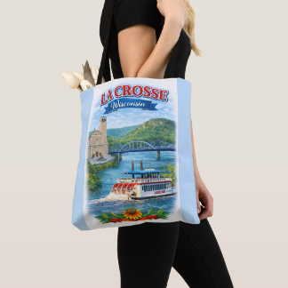La Crosse, WI Schilderachtige Wisconsin Tote Tas