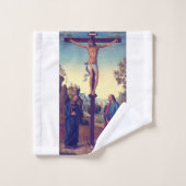 La Crucifixion avec la Vierge par Pietro Perugino (Gant de toilette)