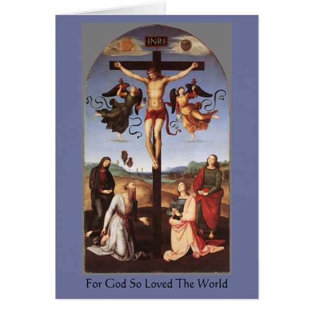 La crucifixion du Christ par Raphael (Devant)