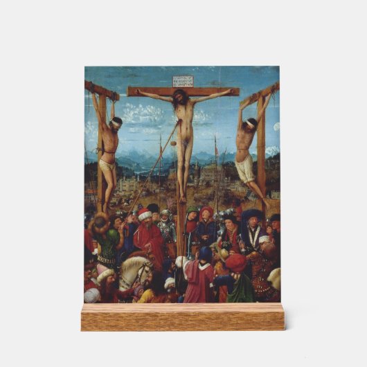 La Crucifixion par Van Eyck (Recto)