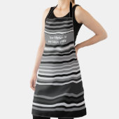 La cuisine est mon joyeux espace rayé tablier (Insitu)