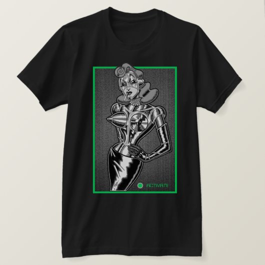 La Cyborg T-shirt (Design voorkant)