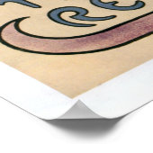 La Dame aux Camélias van Alfons Mucha (1896) Poster (Hoek)