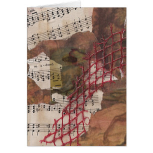 La Dame Collage Médiatique Mixte