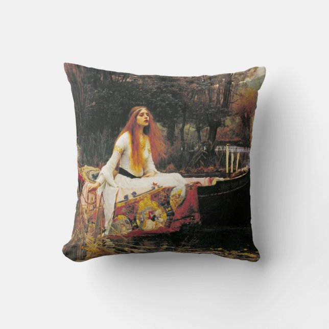 La Dame de Shallot Coussin (Recto)