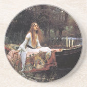 La Dame de Shallot Dessous de verre (Devant)