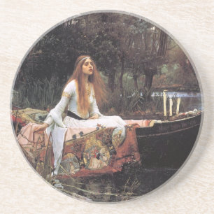 La Dame de Shallot Dessous de verre