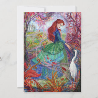 "La Dame des Highlands." Carte simple