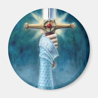 La Dame du lac Magnet