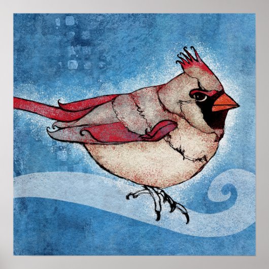 La Dame Est Un Cardinal Poster Ostro (Devant)