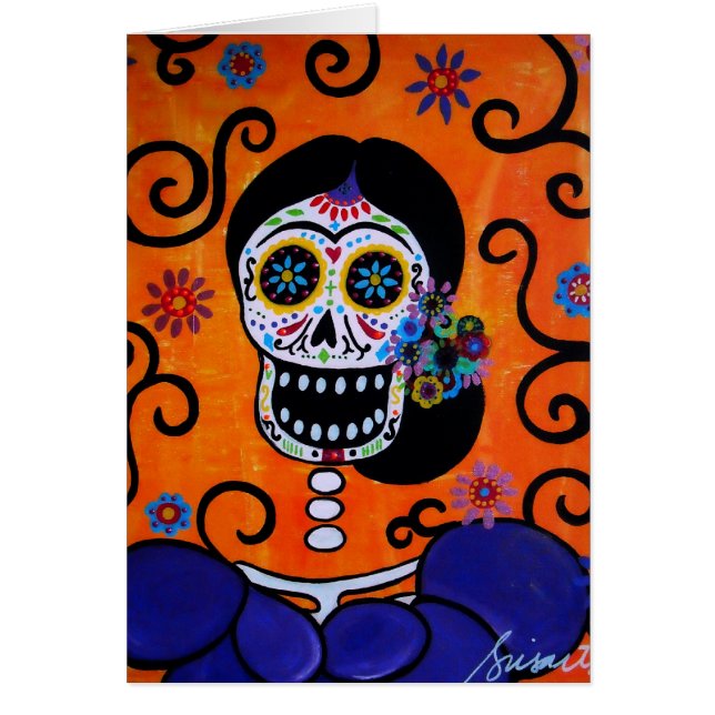 LA DAME MEXICAINE CARD (Devant)
