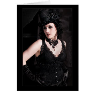 La Dame Noire - Carte (Personnaliser)