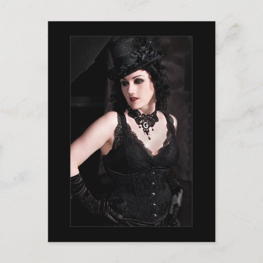 La Dame Noire - Carte postale (Devant)